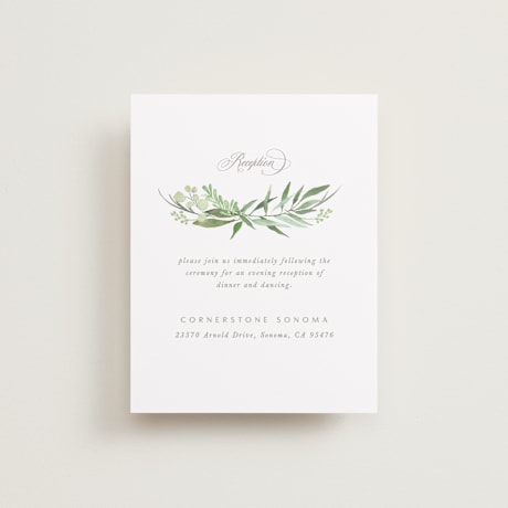 Reception Cards