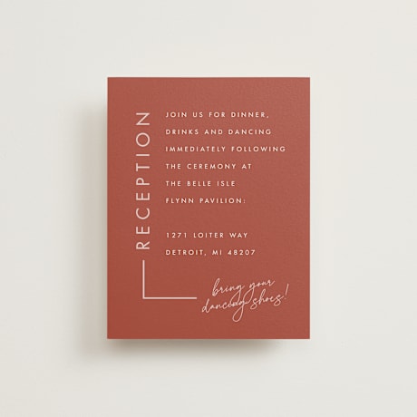 Reception Cards
