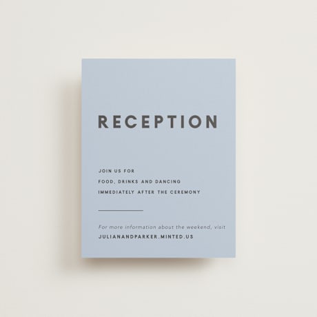 Reception Cards