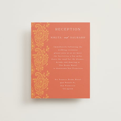 Reception Cards