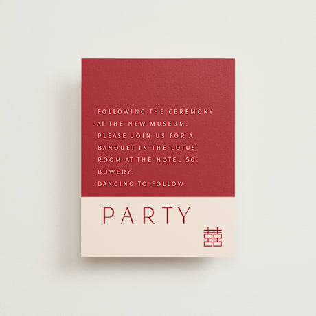 Reception Cards