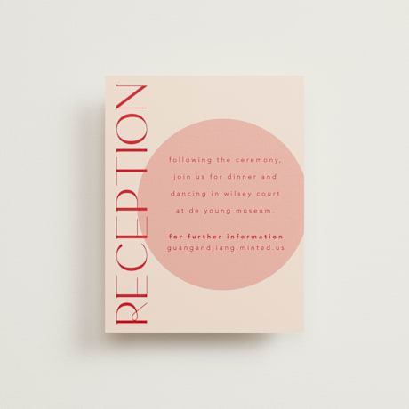 Reception Cards