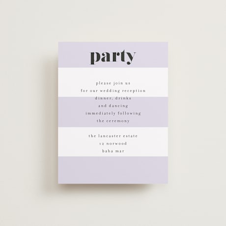Reception Cards