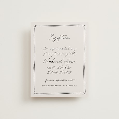 Reception Cards