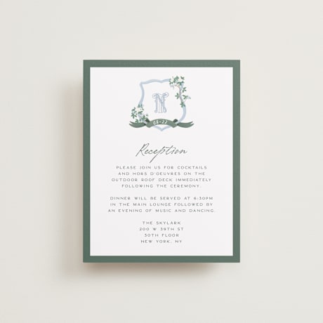 Reception Cards