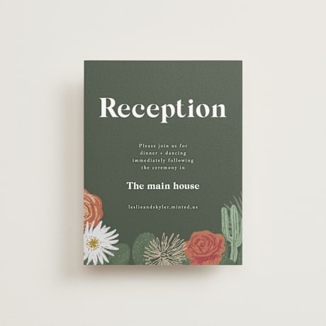 Reception Cards