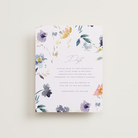 Reception Cards