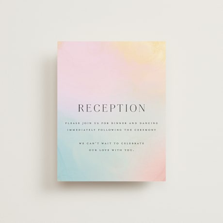 Reception Cards