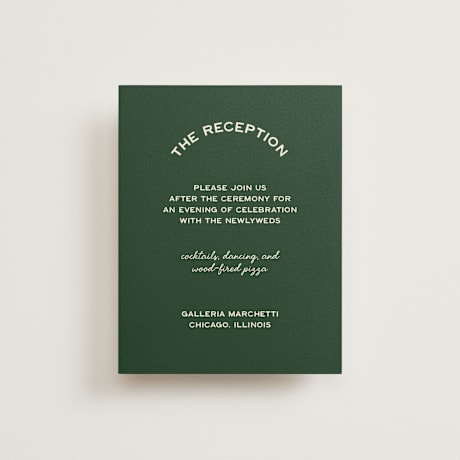Reception Cards