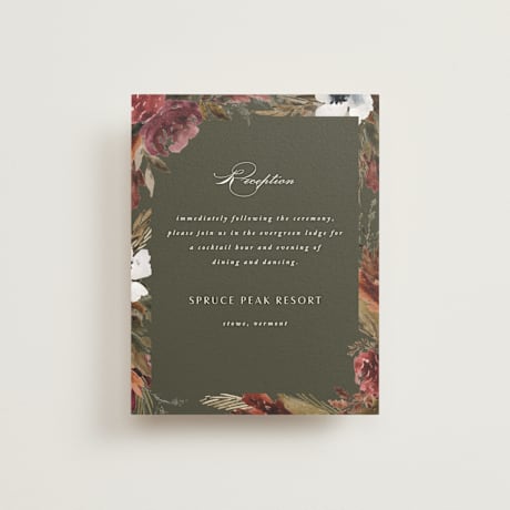 Reception Cards
