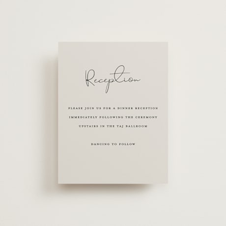 Reception Cards
