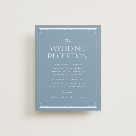 Reception Cards