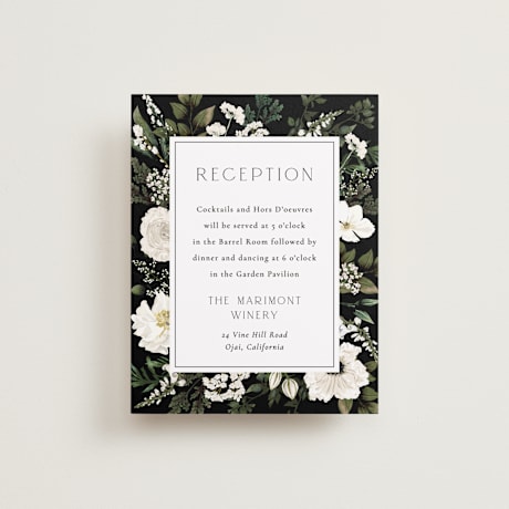 Reception Cards