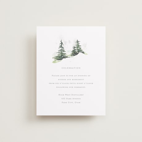 Reception Cards
