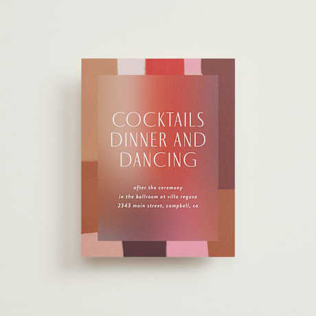 Reception Cards