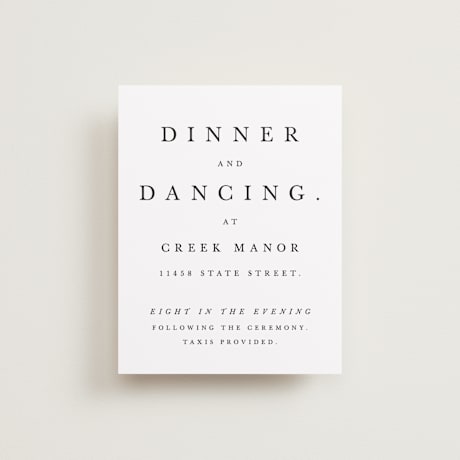 Reception Cards