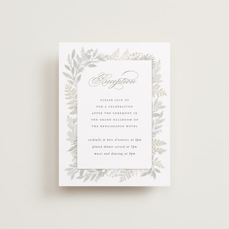 Reception Cards