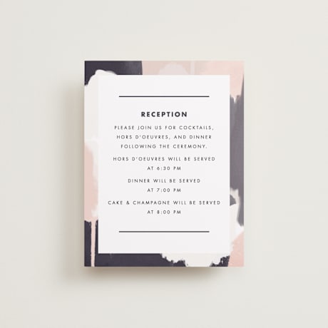 Reception Cards