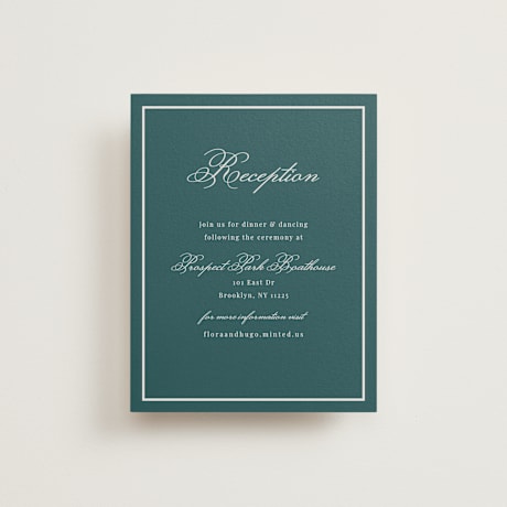 Reception Cards