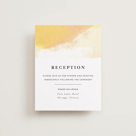Reception Cards