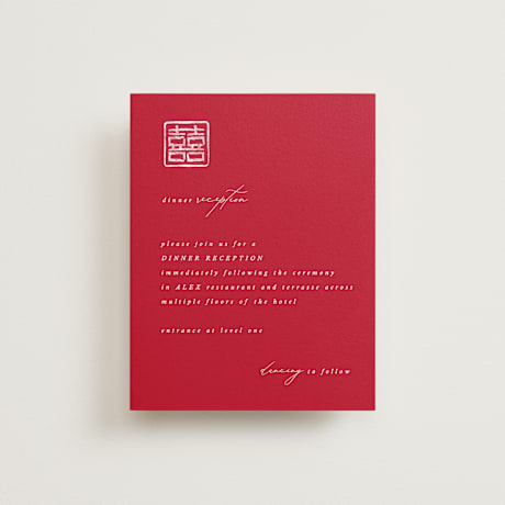 Reception Cards