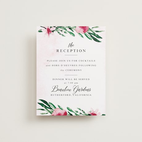 Reception Cards