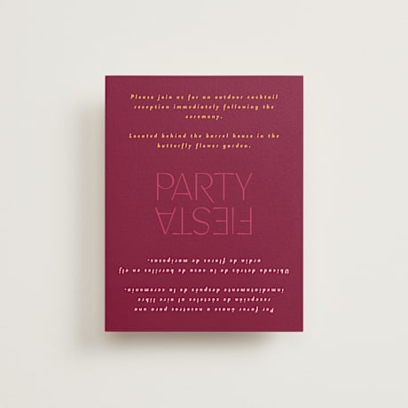 Reception Cards