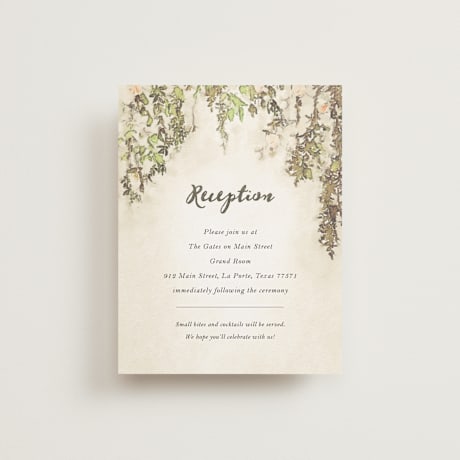 Reception Cards