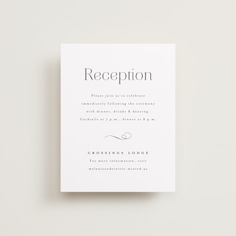 Reception Cards