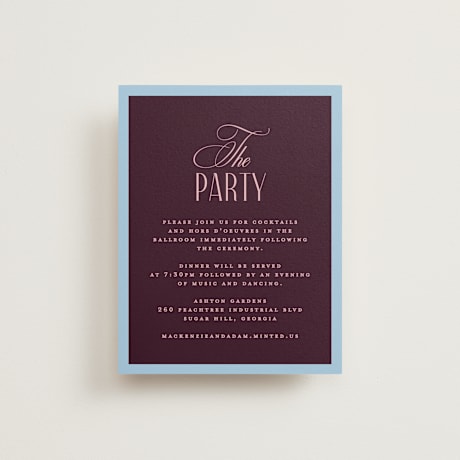 Reception Cards