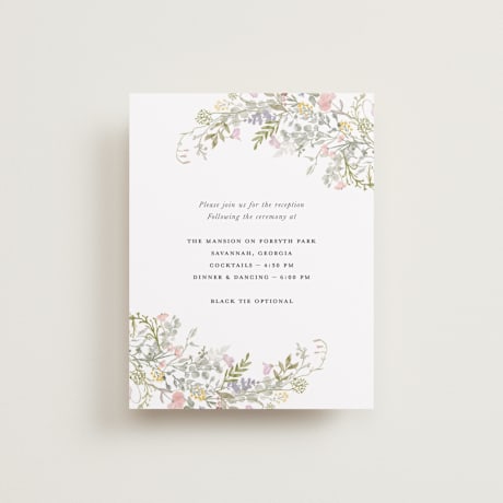 Reception Cards