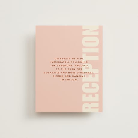 Reception Cards