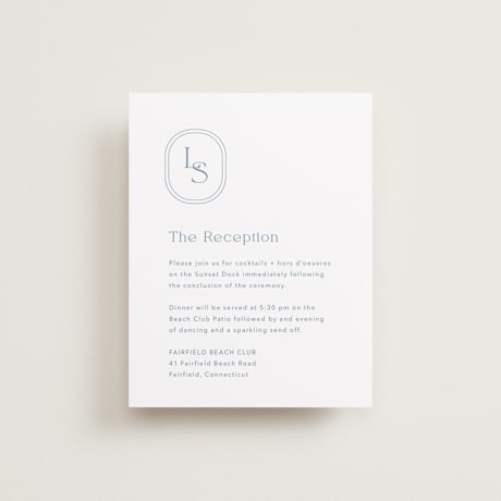 Reception Cards