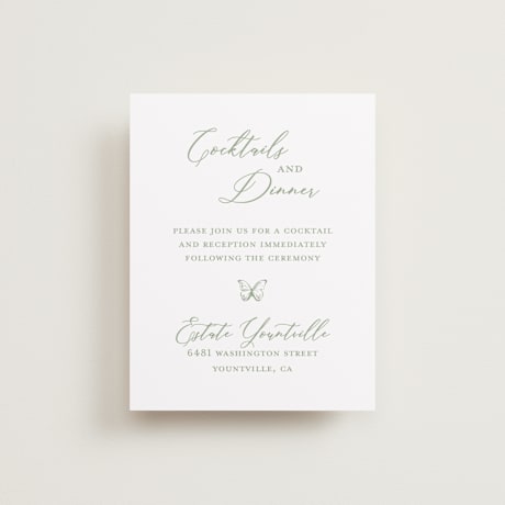 Reception Cards
