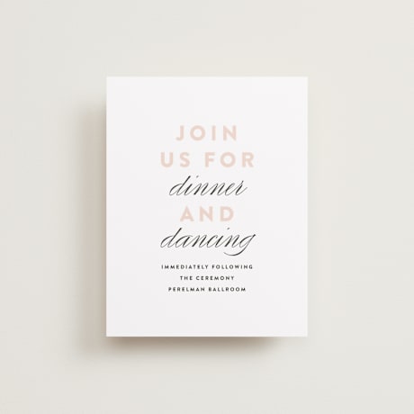 Reception Cards