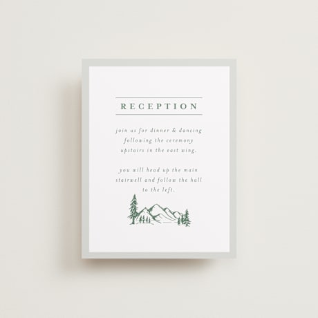 Reception Cards
