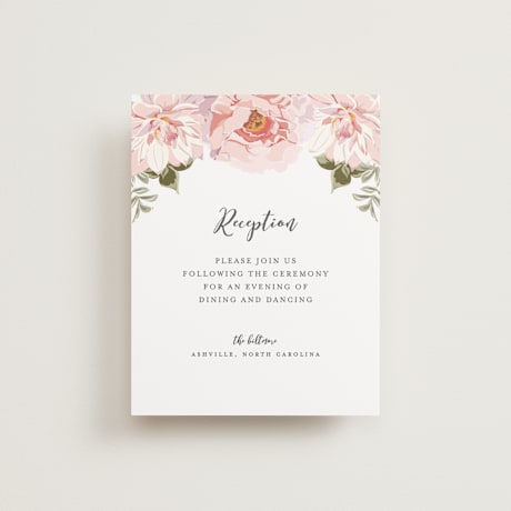 Reception Cards