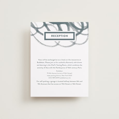 Reception Cards