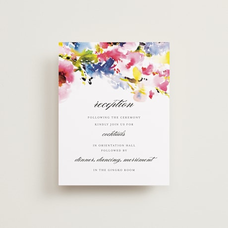Reception Cards