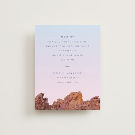 Reception Cards