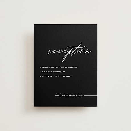 Reception Cards