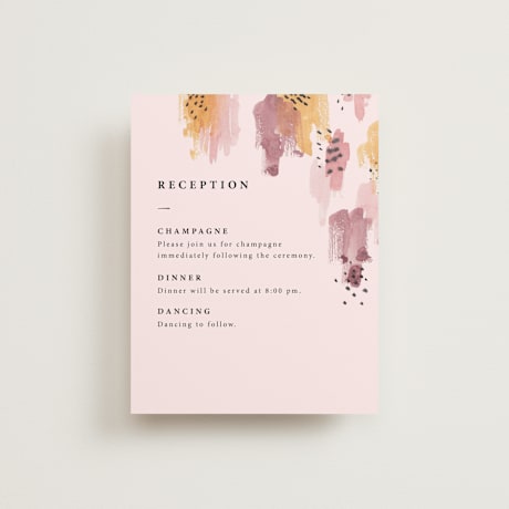 Reception Cards