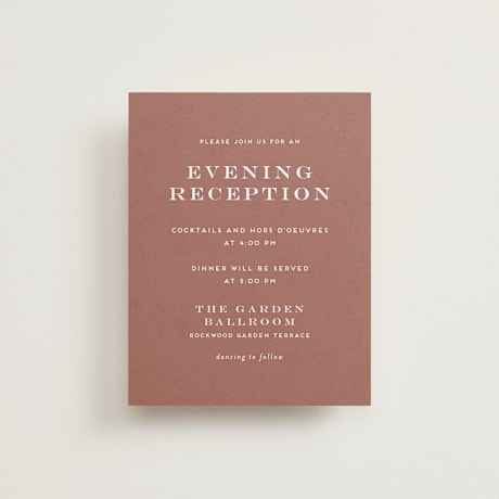 Reception Cards