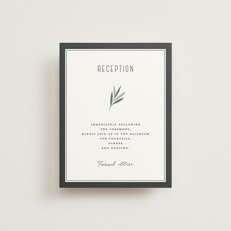 Reception Cards