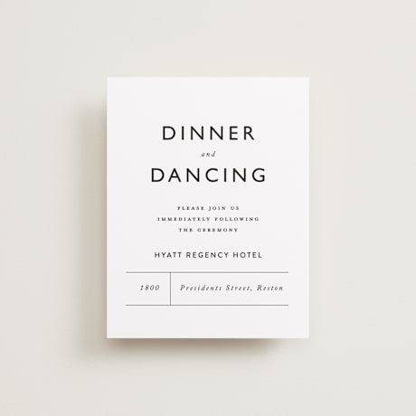 Reception Cards
