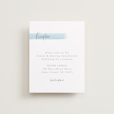 Reception Cards