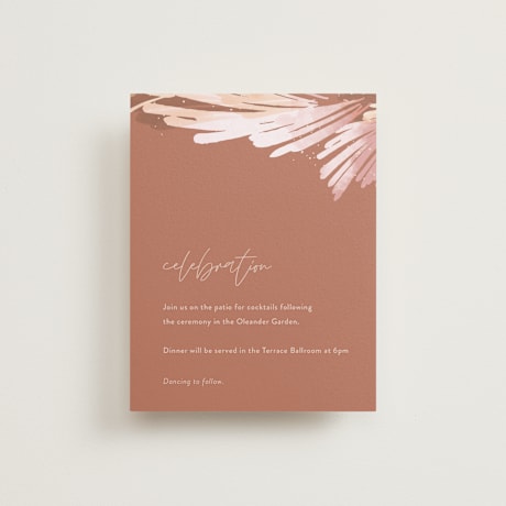 Reception Cards