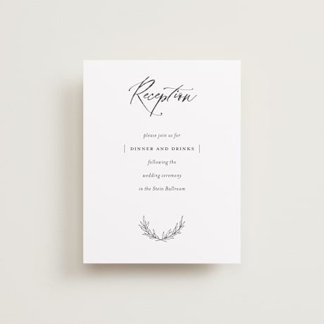 Reception Cards