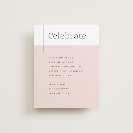 Reception Cards