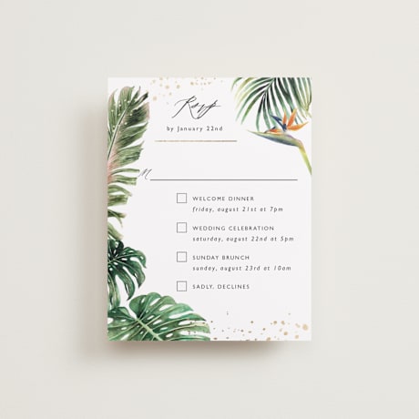 Multi-Event RSVP Cards